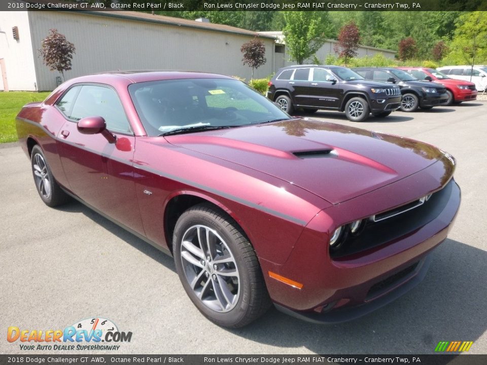 2018 Dodge Challenger GT AWD Octane Red Pearl / Black Photo #7