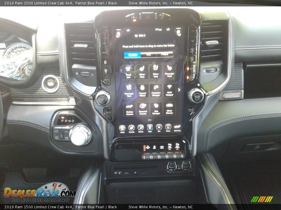 2019 Ram 1500 Limited Crew Cab 4x4 Patriot Blue Pearl / Black Photo #29