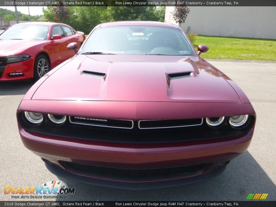 2018 Dodge Challenger GT AWD Octane Red Pearl / Black Photo #8