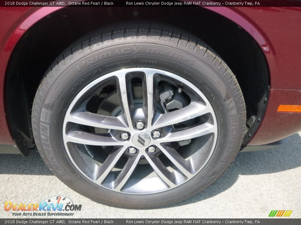 2018 Dodge Challenger GT AWD Octane Red Pearl / Black Photo #9