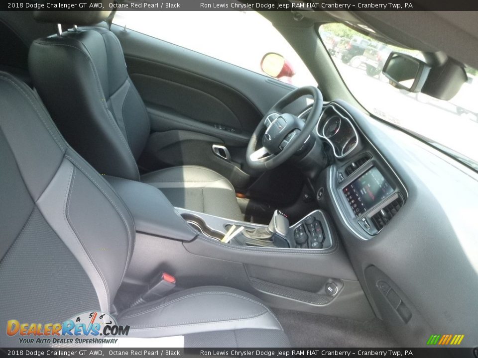 2018 Dodge Challenger GT AWD Octane Red Pearl / Black Photo #10