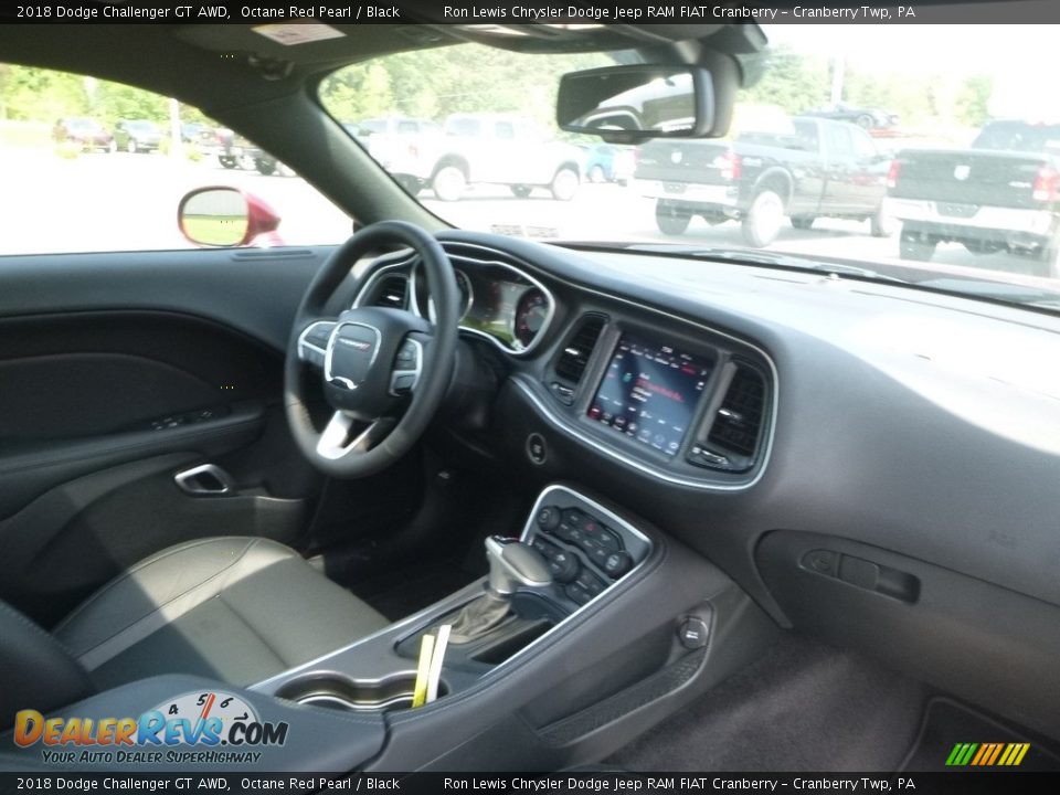 2018 Dodge Challenger GT AWD Octane Red Pearl / Black Photo #11