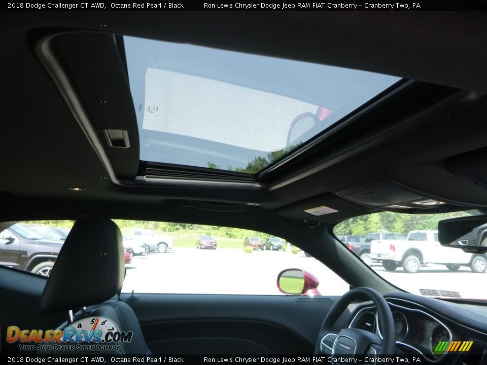 2018 Dodge Challenger GT AWD Octane Red Pearl / Black Photo #12