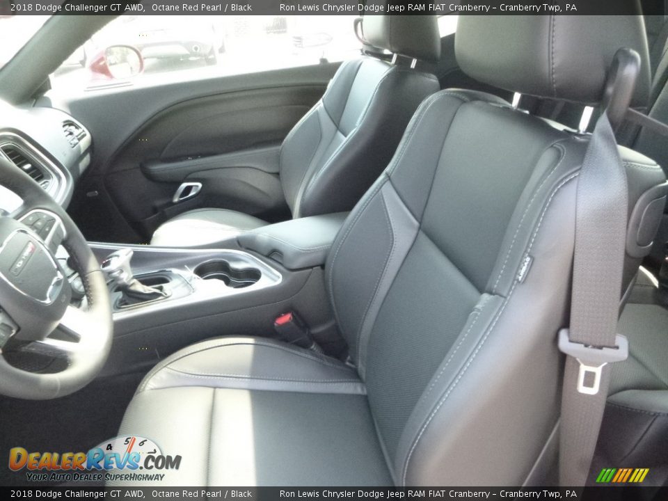 2018 Dodge Challenger GT AWD Octane Red Pearl / Black Photo #14