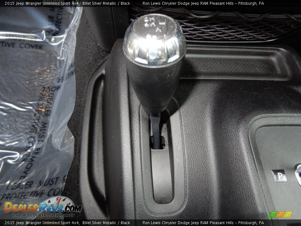 2015 Jeep Wrangler Unlimited Sport 4x4 Billet Silver Metallic / Black Photo #18