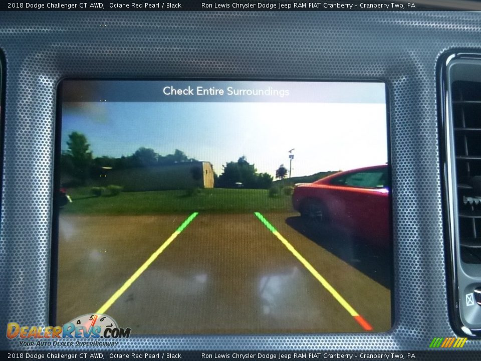 2018 Dodge Challenger GT AWD Octane Red Pearl / Black Photo #19
