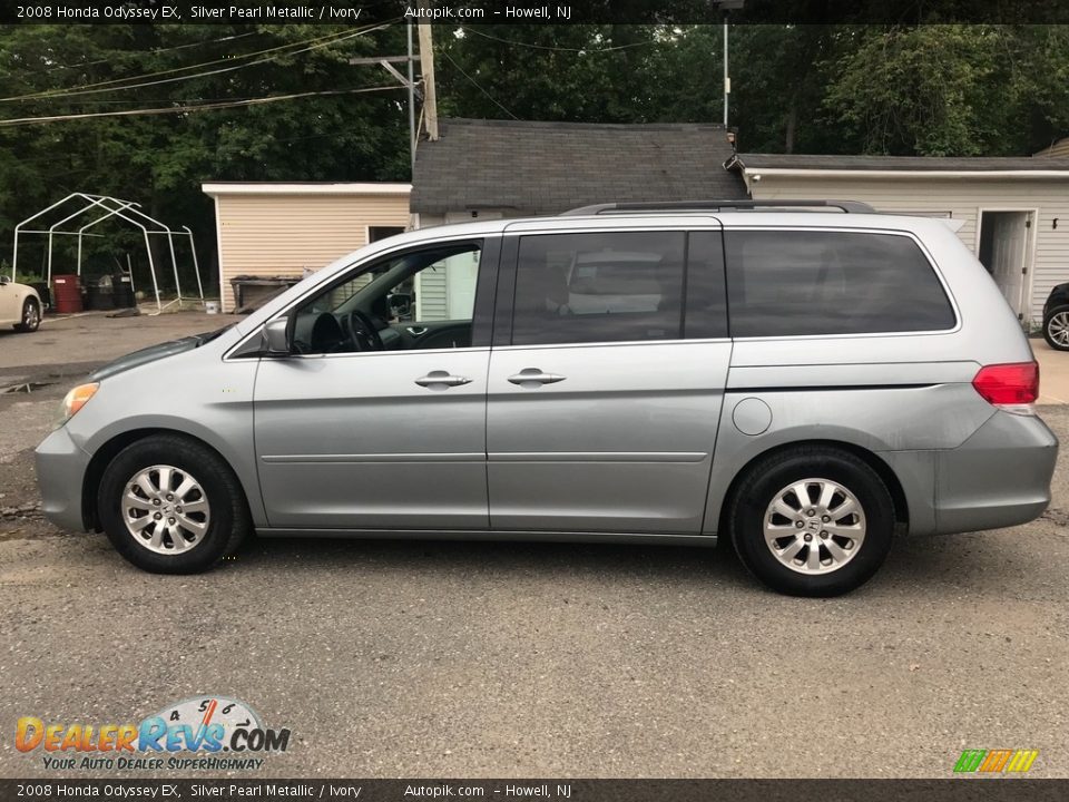 2008 Honda Odyssey EX Silver Pearl Metallic / Ivory Photo #3