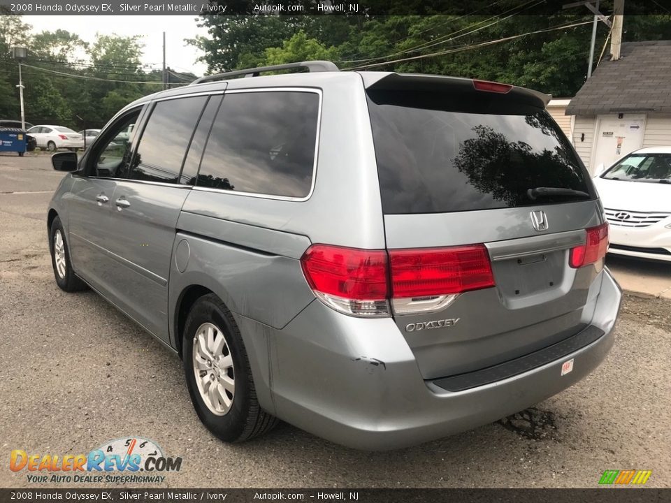 2008 Honda Odyssey EX Silver Pearl Metallic / Ivory Photo #4
