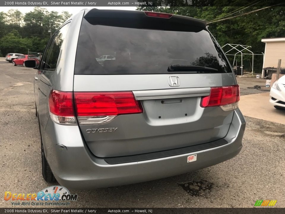 2008 Honda Odyssey EX Silver Pearl Metallic / Ivory Photo #5