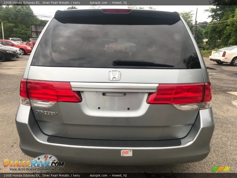 2008 Honda Odyssey EX Silver Pearl Metallic / Ivory Photo #6