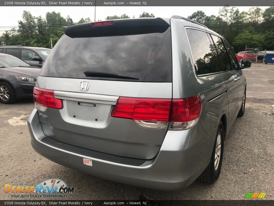 2008 Honda Odyssey EX Silver Pearl Metallic / Ivory Photo #7