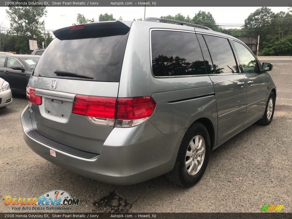 2008 Honda Odyssey EX Silver Pearl Metallic / Ivory Photo #8