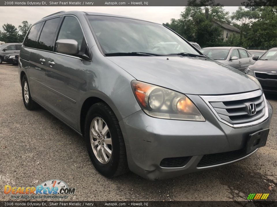2008 Honda Odyssey EX Silver Pearl Metallic / Ivory Photo #10