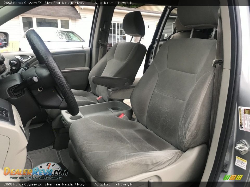 2008 Honda Odyssey EX Silver Pearl Metallic / Ivory Photo #16