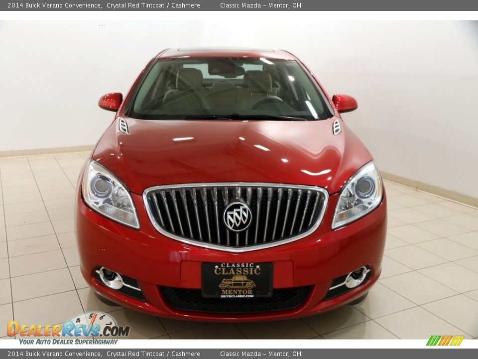 2014 Buick Verano Convenience Crystal Red Tintcoat / Cashmere Photo #2