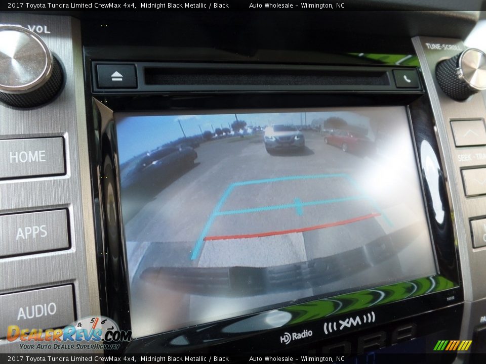 2017 Toyota Tundra Limited CrewMax 4x4 Midnight Black Metallic / Black Photo #18