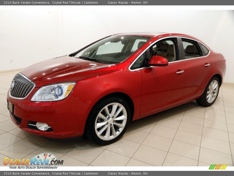 2014 Buick Verano Convenience Crystal Red Tintcoat / Cashmere Photo #3