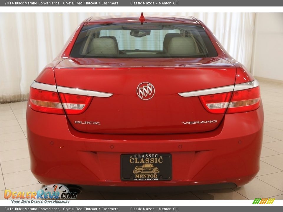 2014 Buick Verano Convenience Crystal Red Tintcoat / Cashmere Photo #16