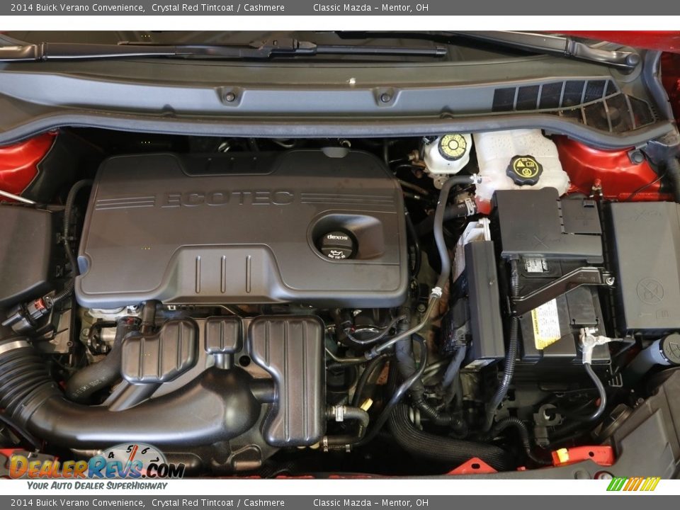 2014 Buick Verano Convenience Crystal Red Tintcoat / Cashmere Photo #17