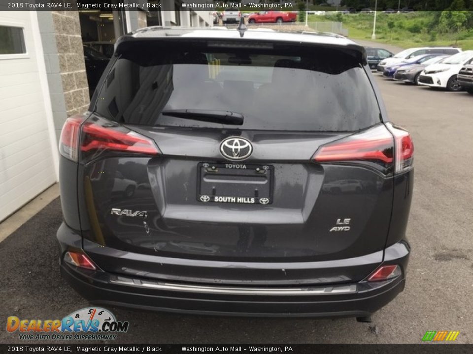 2018 Toyota RAV4 LE Magnetic Gray Metallic / Black Photo #4