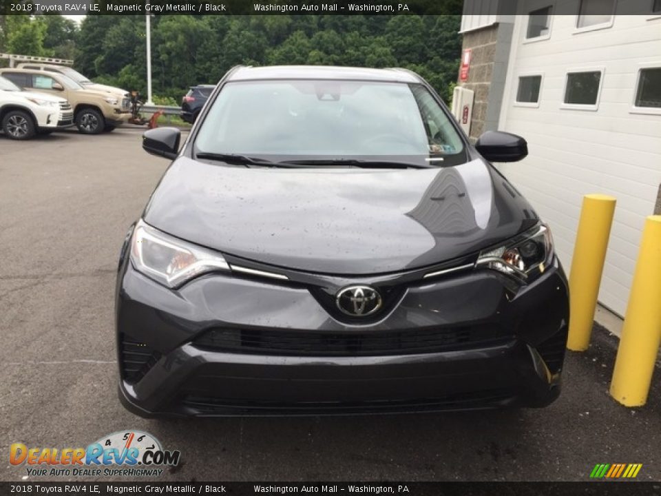 2018 Toyota RAV4 LE Magnetic Gray Metallic / Black Photo #5