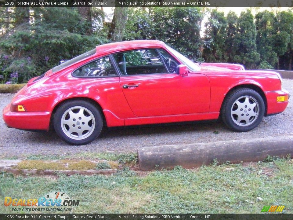 Guards Red 1989 Porsche 911 Carrera 4 Coupe Photo #19
