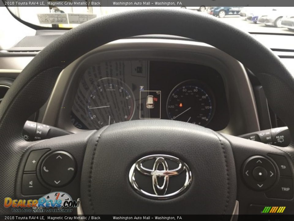 2018 Toyota RAV4 LE Magnetic Gray Metallic / Black Photo #9