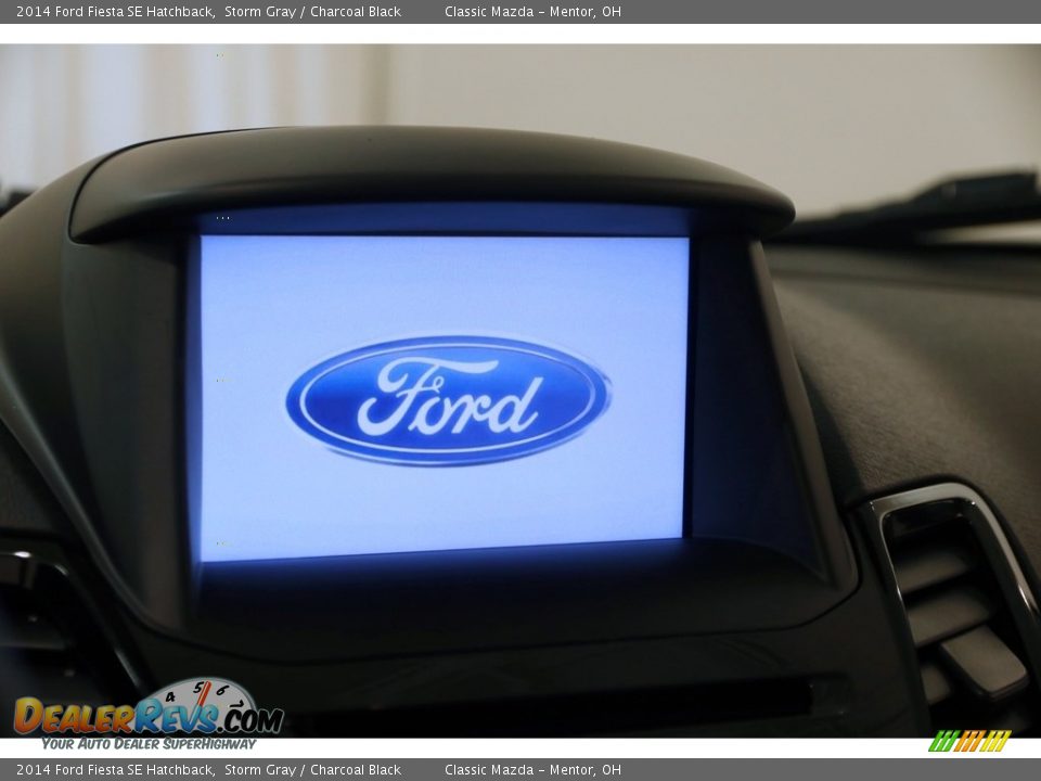 2014 Ford Fiesta SE Hatchback Storm Gray / Charcoal Black Photo #11