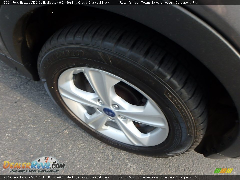 2014 Ford Escape SE 1.6L EcoBoost 4WD Sterling Gray / Charcoal Black Photo #9
