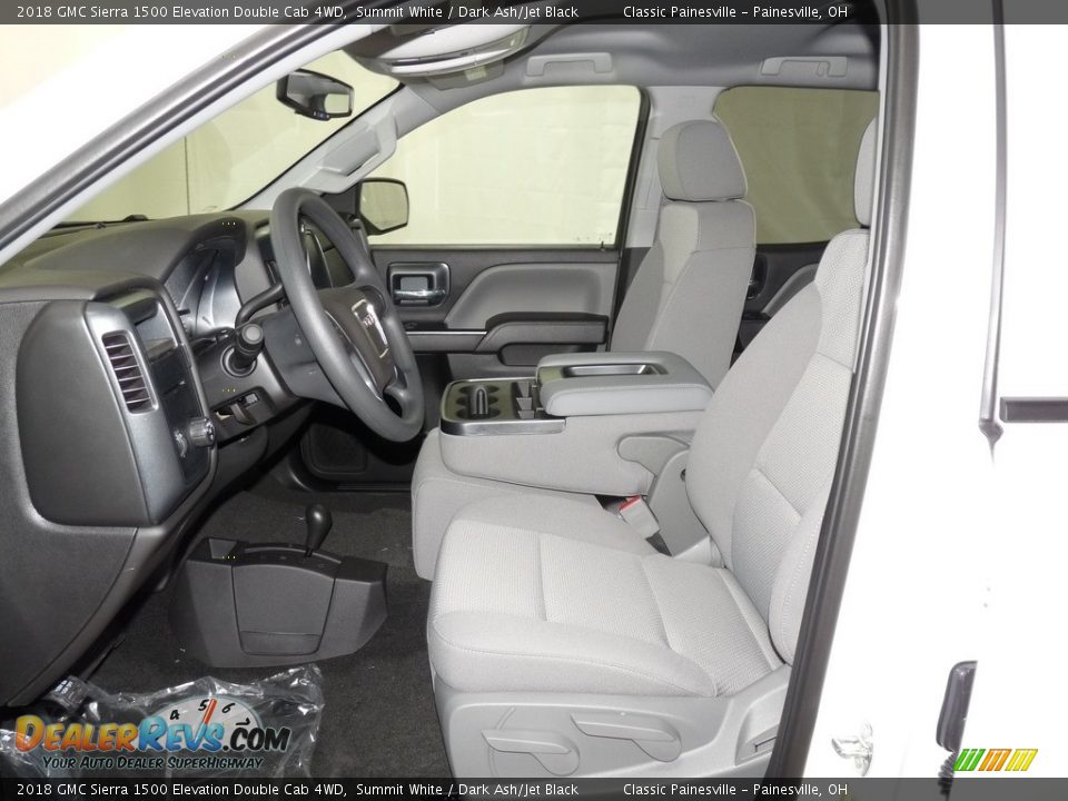 2018 GMC Sierra 1500 Elevation Double Cab 4WD Summit White / Dark Ash/Jet Black Photo #6