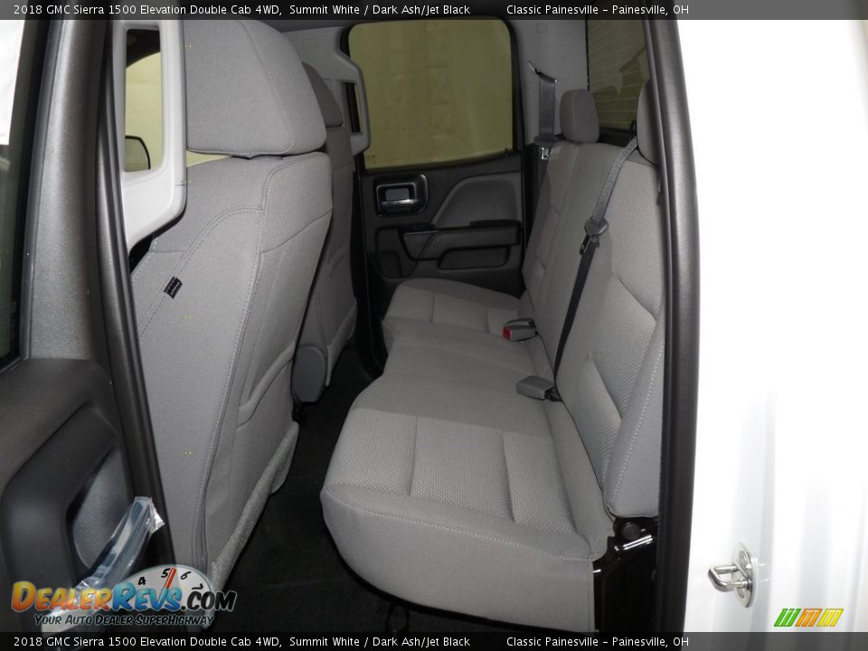 2018 GMC Sierra 1500 Elevation Double Cab 4WD Summit White / Dark Ash/Jet Black Photo #7