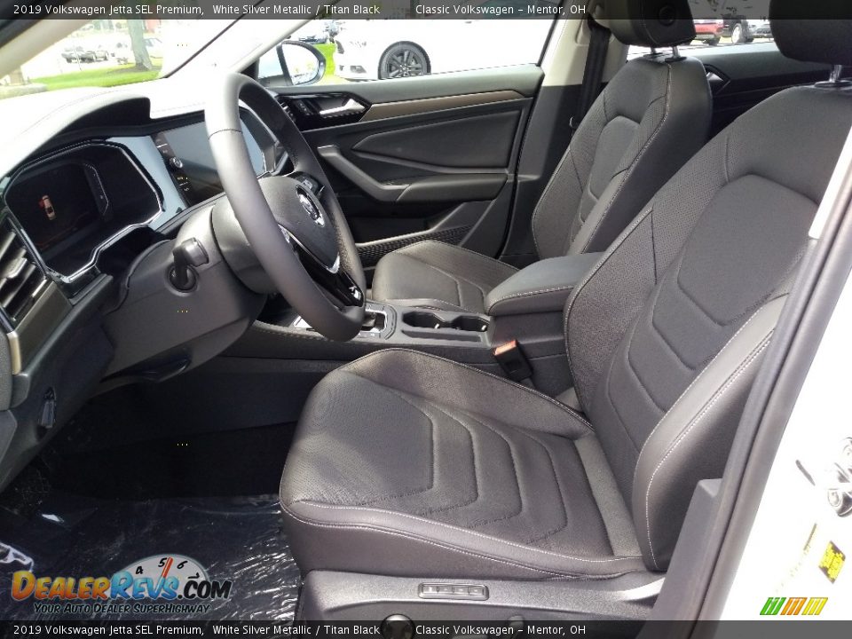 Titan Black Interior - 2019 Volkswagen Jetta SEL Premium Photo #3