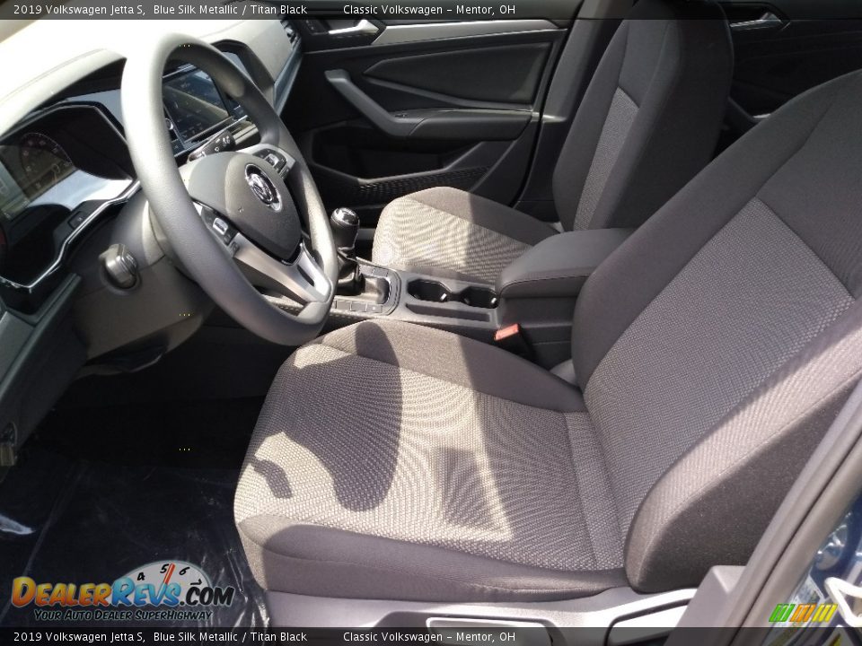 2019 Volkswagen Jetta S Blue Silk Metallic / Titan Black Photo #3