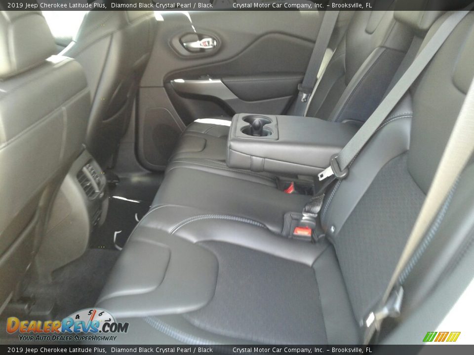 Rear Seat of 2019 Jeep Cherokee Latitude Plus Photo #10