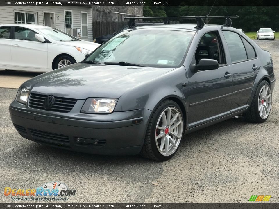 2003 Volkswagen Jetta GLI Sedan Platinum Grey Metallic / Black Photo #1