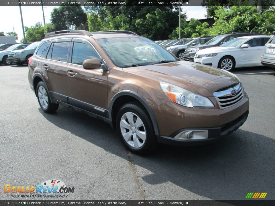 2012 Subaru Outback 2.5i Premium Caramel Bronze Pearl / Warm Ivory Photo #4