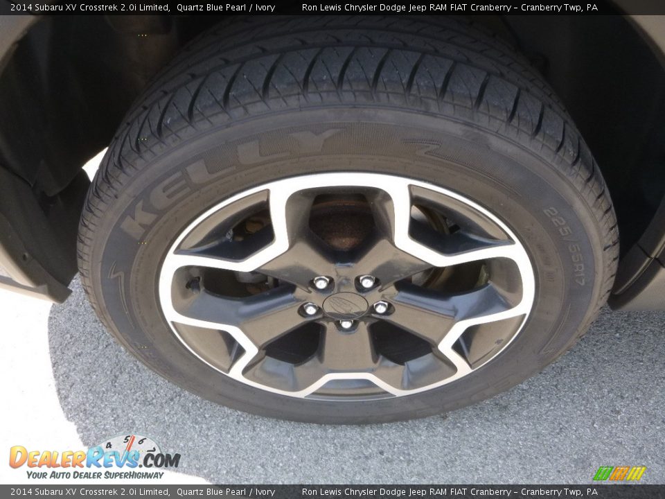 2014 Subaru XV Crosstrek 2.0i Limited Quartz Blue Pearl / Ivory Photo #3