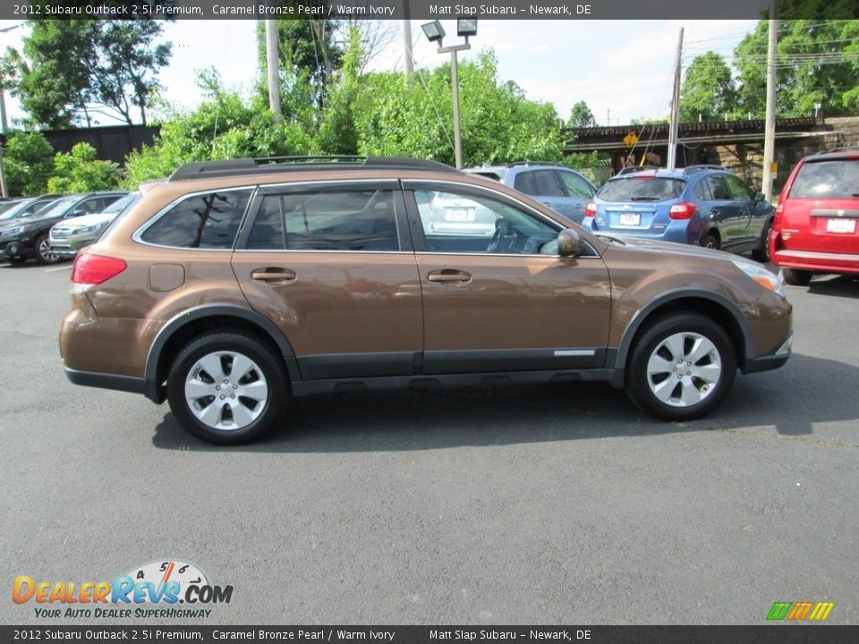 2012 Subaru Outback 2.5i Premium Caramel Bronze Pearl / Warm Ivory Photo #5