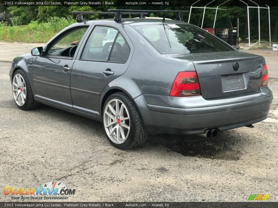 2003 Volkswagen Jetta GLI Sedan Platinum Grey Metallic / Black Photo #4