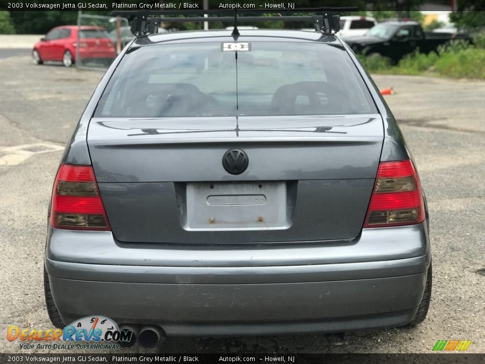 2003 Volkswagen Jetta GLI Sedan Platinum Grey Metallic / Black Photo #6