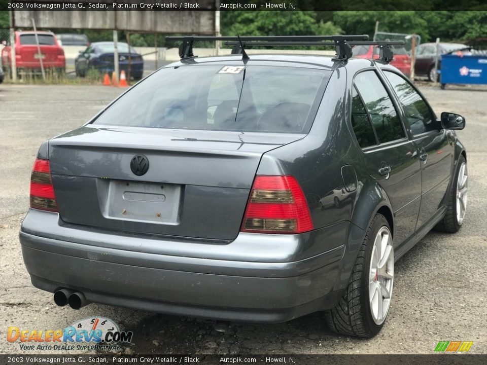 2003 Volkswagen Jetta GLI Sedan Platinum Grey Metallic / Black Photo #7