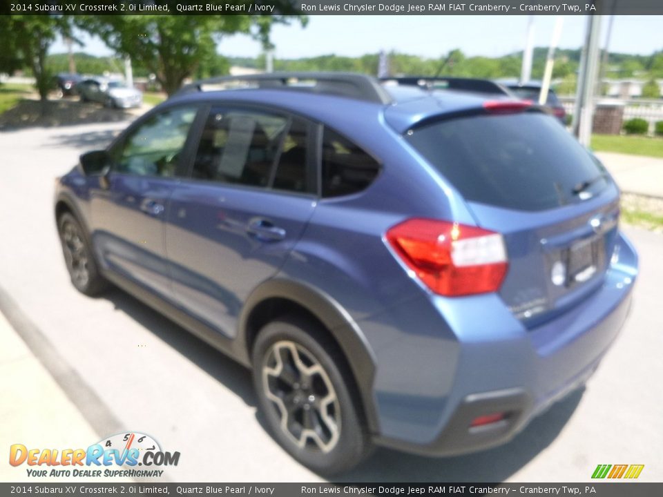 2014 Subaru XV Crosstrek 2.0i Limited Quartz Blue Pearl / Ivory Photo #8