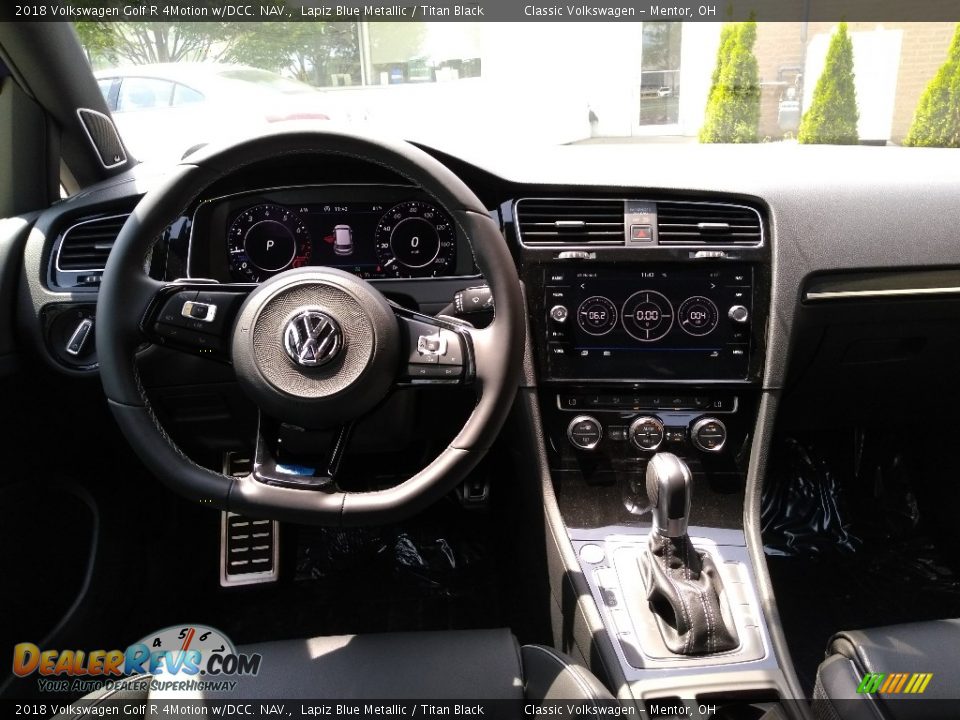 2018 Volkswagen Golf R 4Motion w/DCC. NAV. Lapiz Blue Metallic / Titan Black Photo #4
