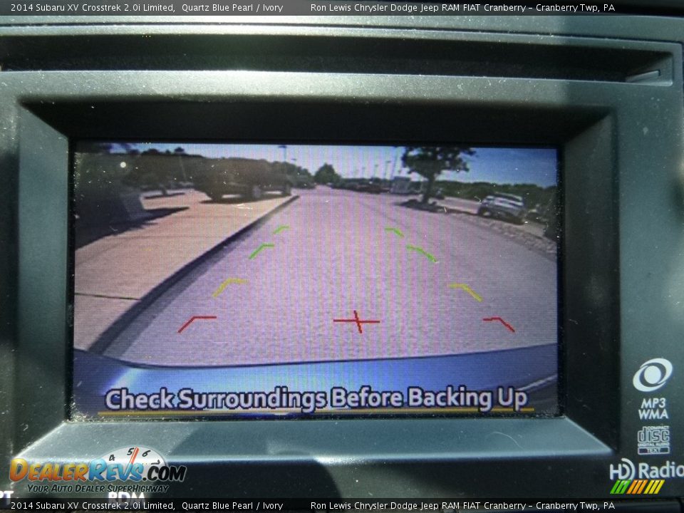 2014 Subaru XV Crosstrek 2.0i Limited Quartz Blue Pearl / Ivory Photo #13