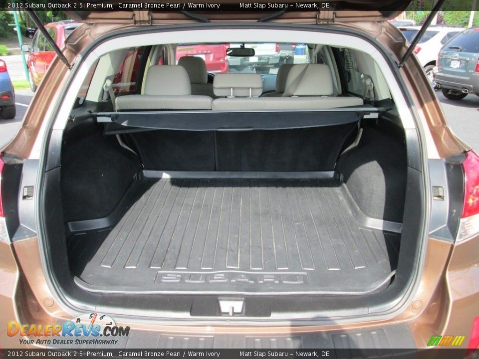 2012 Subaru Outback 2.5i Premium Caramel Bronze Pearl / Warm Ivory Photo #20