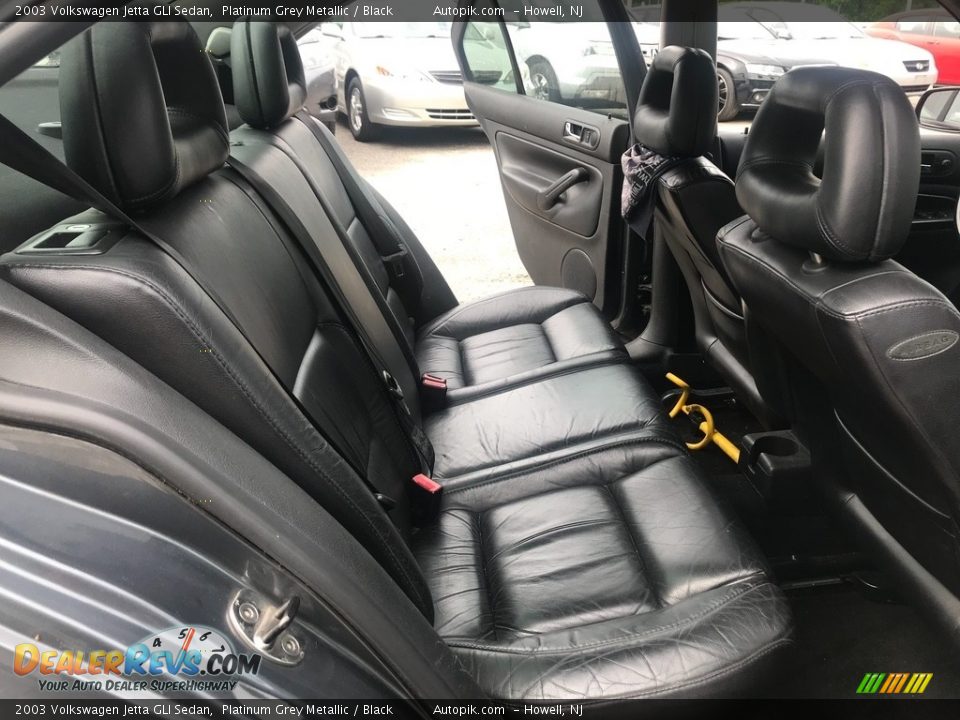 2003 Volkswagen Jetta GLI Sedan Platinum Grey Metallic / Black Photo #18