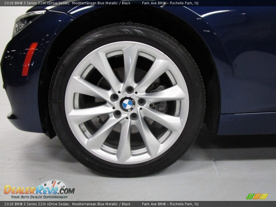 2018 BMW 3 Series 320i xDrive Sedan Mediterranean Blue Metallic / Black Photo #31