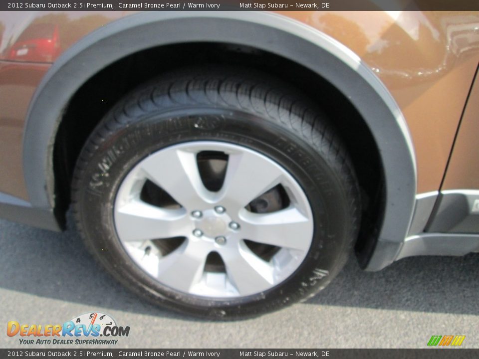 2012 Subaru Outback 2.5i Premium Caramel Bronze Pearl / Warm Ivory Photo #23