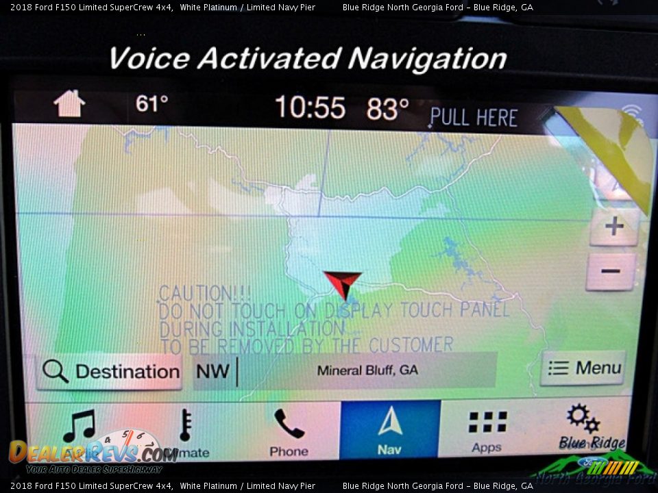 2018 Ford F150 Limited SuperCrew 4x4 White Platinum / Limited Navy Pier Photo #19