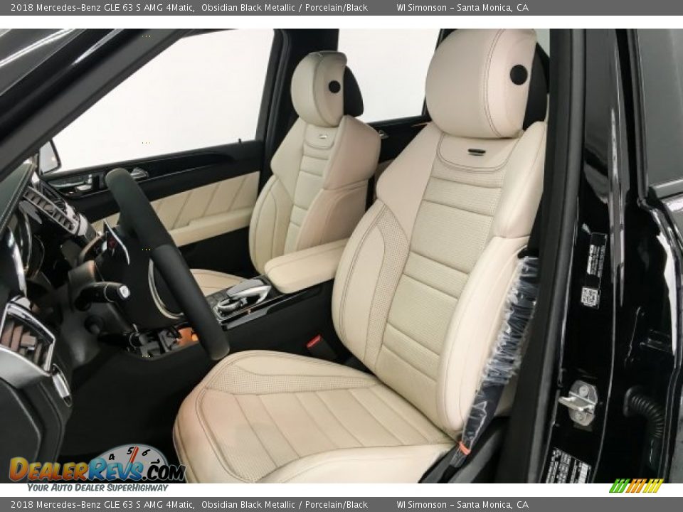 Front Seat of 2018 Mercedes-Benz GLE 63 S AMG 4Matic Photo #13